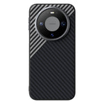 ABEEL For Huawei Mate 80 Magnetic Case Carbon Fiber Texture Phone Back Cover