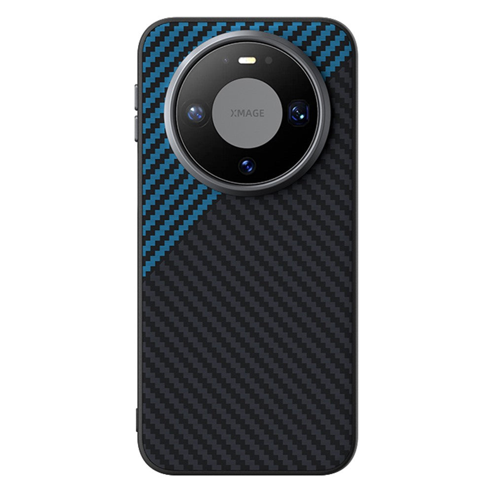 ABEEL For Huawei Mate 80 Magnetic Case Carbon Fiber Texture Phone Back Cover