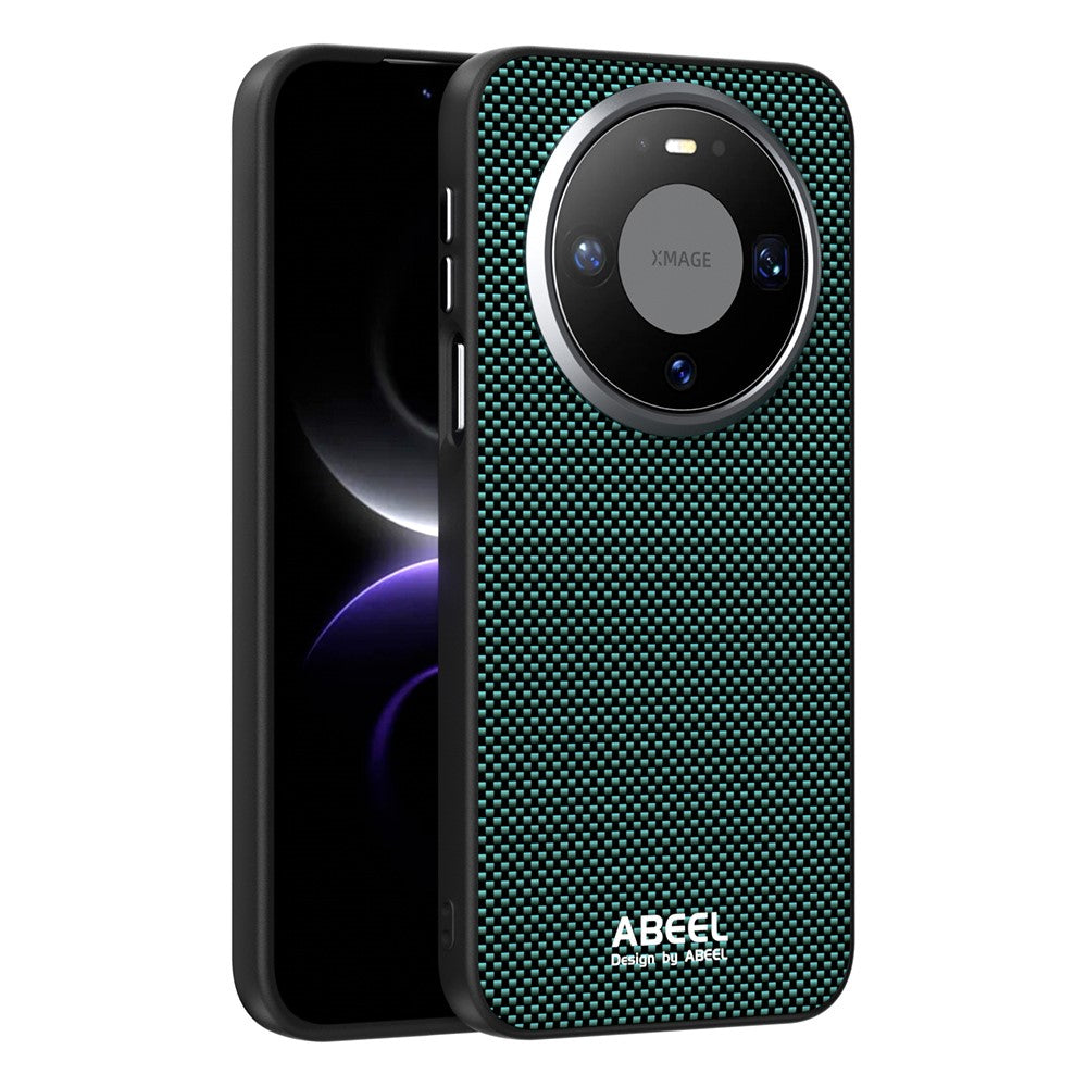 ABEEL For Huawei Mate 80 Magnetic Case Printed PC TPU Aluminum Alloy Leather Phone Cover