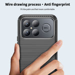 MOFI For Xiaomi Redmi K90 Pro Max 5G Back Cover  Brushed Texture Carbon Fiber Soft TPU Case