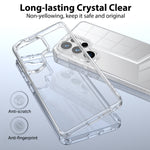 Samsung Galaxy S26 Ultra Clear Phone Case TPU+Akryl Stötsäkert mobilbaksida