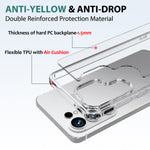 Samsung Galaxy S26 Ultra Clear Phone Case TPU+Akryl Stötsäkert mobilbaksida