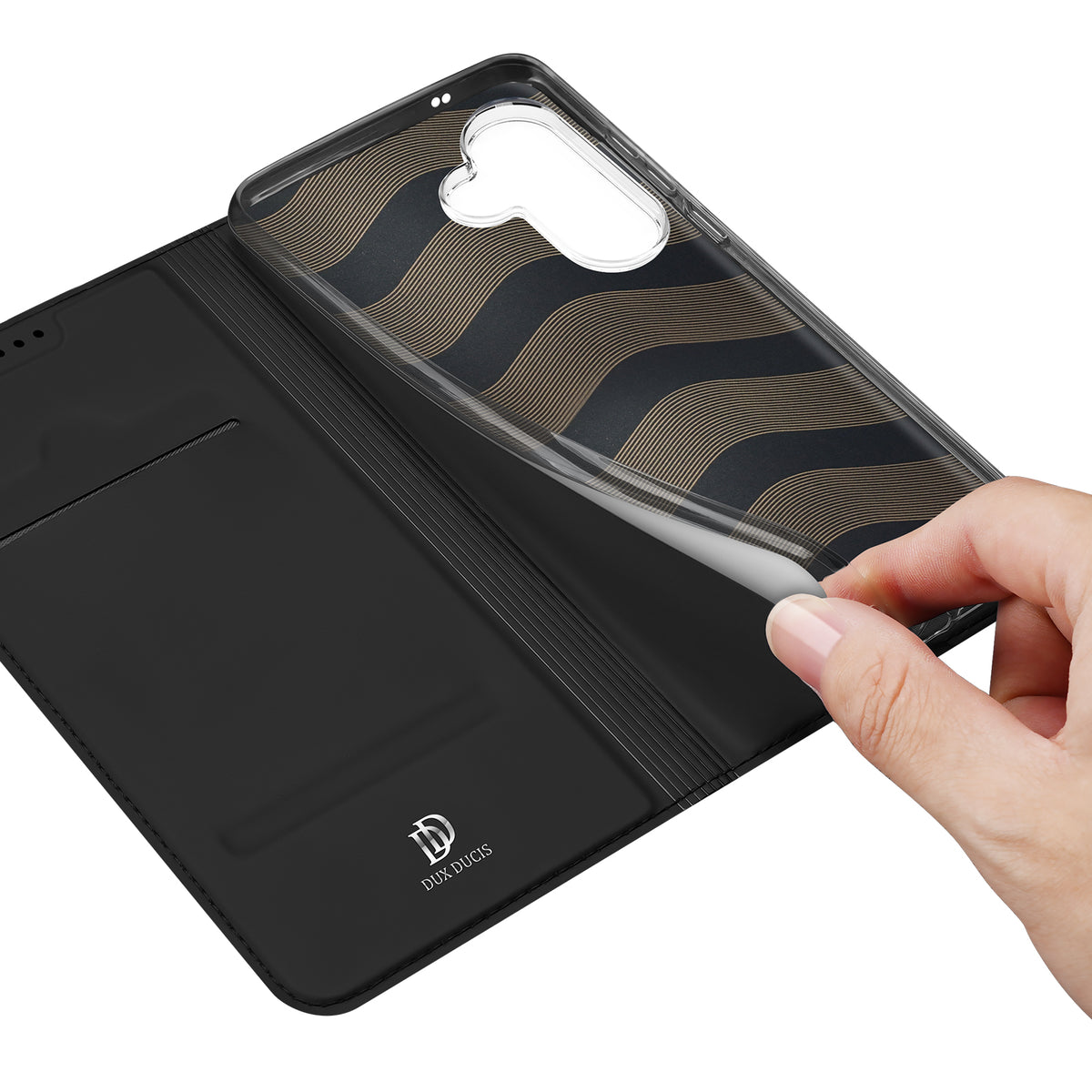 DUX DUCIS For Samsung Galaxy A57 5G Case Skin Pro Series Leather Stand Cover Card Holder