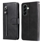 For Samsung Galaxy A57 5G PU Leather Cases with Zipper Pocket Wallet Phone Cover Stand