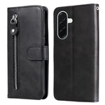 For Samsung Galaxy A37 5G PU Leather Cases with Zipper Pocket Wallet Phone Cover Stand