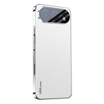 For Honor 500 5G Case Acrylic + TPU + Metal Anti-Scratch Phone Cover with Electroplating Frame