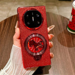 For Huawei Mate X6 Case Carousel Style Rotating Kickstand Hard PC Phone Cover
