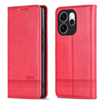 AZNS For Oppo Reno15 Pro 5G (Global) / Reno15 5G (China) Case Cowhide Texture PU Leather Wallet Phone Cover
