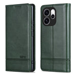 AZNS For Oppo Reno15 Pro 5G (Global) / Reno15 5G (China) Case Cowhide Texture PU Leather Wallet Phone Cover