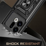 For Oppo Find X9 5G Case with Slide Camera Lid PC + TPU Kickstand Phone Cover