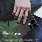 For Oppo Find X9 5G Case with Slide Camera Lid PC + TPU Kickstand Phone Cover