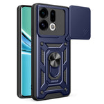 For Oppo Find X9 5G Case with Slide Camera Lid PC + TPU Kickstand Phone Cover