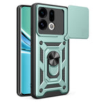 For Oppo Find X9 5G Case with Slide Camera Lid PC + TPU Kickstand Phone Cover