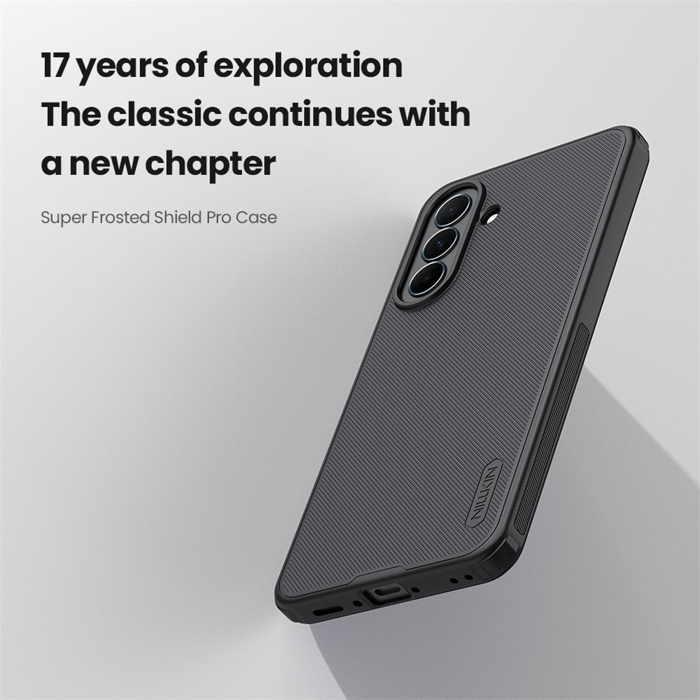 NILLKIN Frosted Shield Pro For Samsung Galaxy A37 5G Case Matte PC + TPU Phone Cover