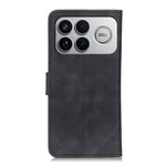 KHAZNEH For Xiaomi Redmi K90 Pro Max 5G / Poco F8 Ultra Case PU Leather Retro Texture Phone Cover