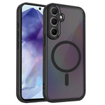Samsung Galaxy S25+ Magnetiskt Skal Skin Touch Matt Genomskinlig PC + TPU Fallskyddande mobilskal