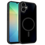 Samsung Galaxy A06 5G Magnetiskt Skal Skin Touch Matt Genomskinlig PC + TPU Fallskyddande mobilskal