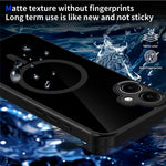 Samsung Galaxy A06 5G Magnetiskt Skal Skin Touch Matt Genomskinlig PC + TPU Fallskyddande mobilskal