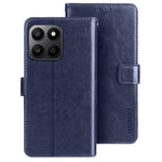 IDEWEI For Honor 400 Smart 5G / X7d 4G Stand Case Crazy Horse Texture Leather Phone Cover
