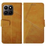 IDEWEI Leather  Case for Honor 400 Smart 5G / 400 Smart 4G / X7d 4G Wallet Phone Cover Stand Calf Texture