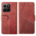 IDEWEI Leather  Case for Honor 400 Smart 5G / 400 Smart 4G / X7d 4G Wallet Phone Cover Stand Calf Texture