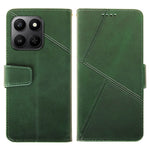 IDEWEI Leather  Case for Honor 400 Smart 5G / 400 Smart 4G / X7d 4G Wallet Phone Cover Stand Calf Texture