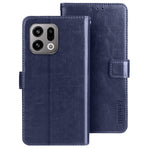 IDEWEI For Oppo Find X9 5G Stand Case Crazy Horse Texture Leather Phone Cover