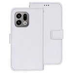 IDEWEI For Oppo Find X9 5G Stand Case Crazy Horse Texture Leather Phone Cover