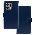 IDEWEI For Oppo Find X9 5G Case Wallet Leather Phone Cover Crazy Horse Texture