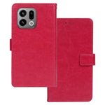 IDEWEI For Oppo Find X9 5G Case Wallet Leather Phone Cover Crazy Horse Texture