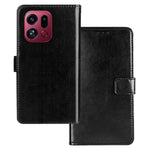 IDEWEI For Oppo Find X9 Pro 5G Case Wallet Leather Phone Cover Crazy Horse Texture