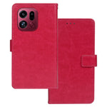 IDEWEI For Oppo Find X9 Pro 5G Case Wallet Leather Phone Cover Crazy Horse Texture
