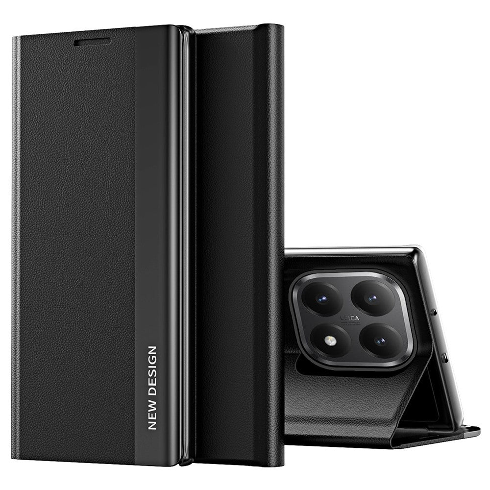For Xiaomi 15T Case Anti-Drop Leather Phone Cover with Stand
