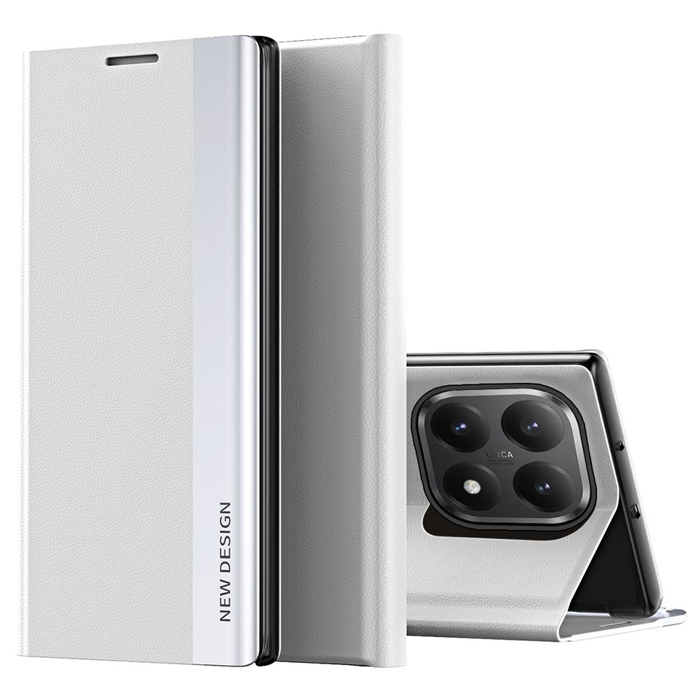 For Xiaomi 15T Case Anti-Drop Leather Phone Cover with Stand