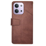 IDEWEI For Xiaomi Redmi 15C 4G (Global) (171mm) / Poco C85 4G (171mm) Case Leather Wallet Phone Cover Stand Calf Texture