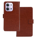 IDEWEI For Xiaomi Redmi 15C 4G (Global) (171mm) / Poco C85 4G (171mm) Case Wallet Leather Phone Cover Crazy Horse Texture