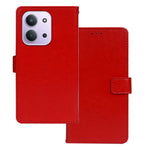 IDEWEI For Xiaomi Redmi 15C 4G (Global) (171mm) / Poco C85 4G (171mm) Case Wallet Leather Phone Cover Crazy Horse Texture