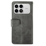 IDEWEI För Xiaomi Redmi K90 5G / Poco F8 Pro 5G Skal Läder Plånboksfodral mobilfodral Stativ Kalvstruktur