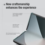 NILLKIN Super Frosted Shield Fold til Samsung Galaxy Z Fold6 5G Cover PC Mat Telefoncover med Penneholder