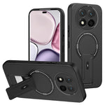 Skin Touch Kickstand Case for Honor X60 Pro 5G  /  X9c 5G  /  Magic7 Lite 5G PC + TPU Phone Cover Support Magnetic Car Mount