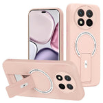 Skin Touch Kickstand Case for Honor X60 Pro 5G  /  X9c 5G  /  Magic7 Lite 5G PC + TPU Phone Cover Support Magnetic Car Mount