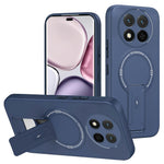 Skin Touch Kickstand Case for Honor X60 Pro 5G  /  X9c 5G  /  Magic7 Lite 5G PC + TPU Phone Cover Support Magnetic Car Mount