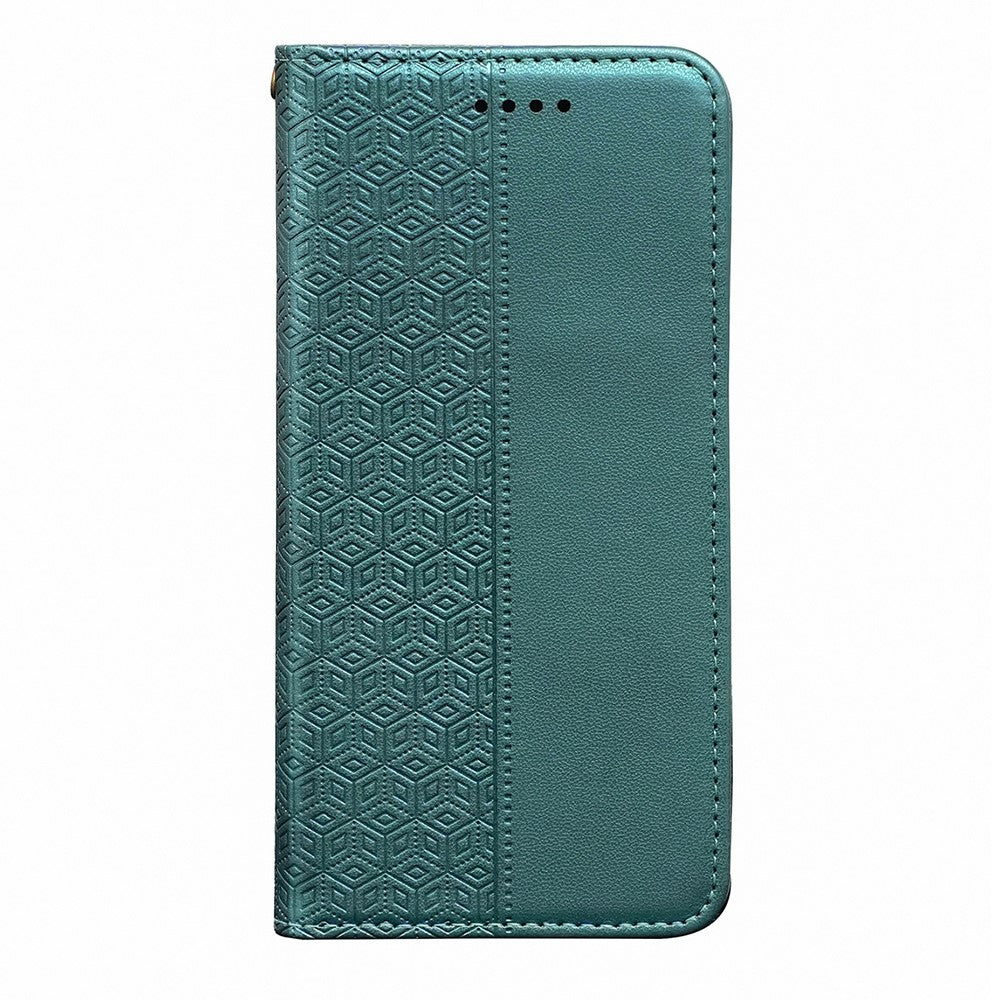 For Oppo Find X9 Pro 5G Wallet Phone Case Checkered Pattern Imprint Leather Flip Cover with Wrist Strap