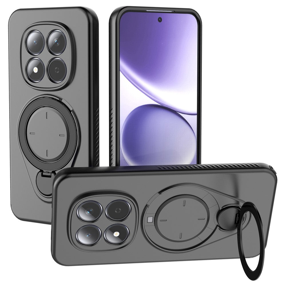 For Xiaomi Redmi Note 15 Pro 5G Kickstand Case Drop Proof TPU Phone Cover Support Magnetic Car Mount