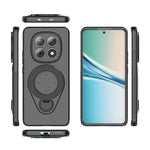 For Xiaomi Poco M8 5G / Redmi Note 15 5G (Global) Magnetic Case Rotating Kickstand TPU PC Phone Cover