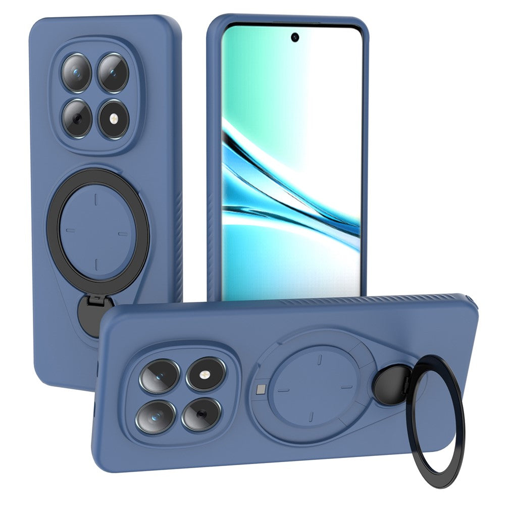 For Xiaomi Poco M8 5G / Redmi Note 15 5G (Global) Magnetic Case Rotating Kickstand TPU PC Phone Cover