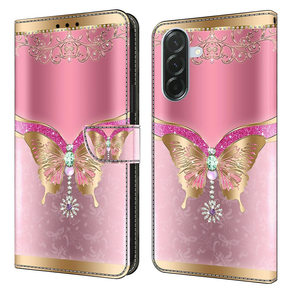 For Samsung Galaxy A37 5G Case 3D Pattern PU Leather Wallet Phone Cover with Stand