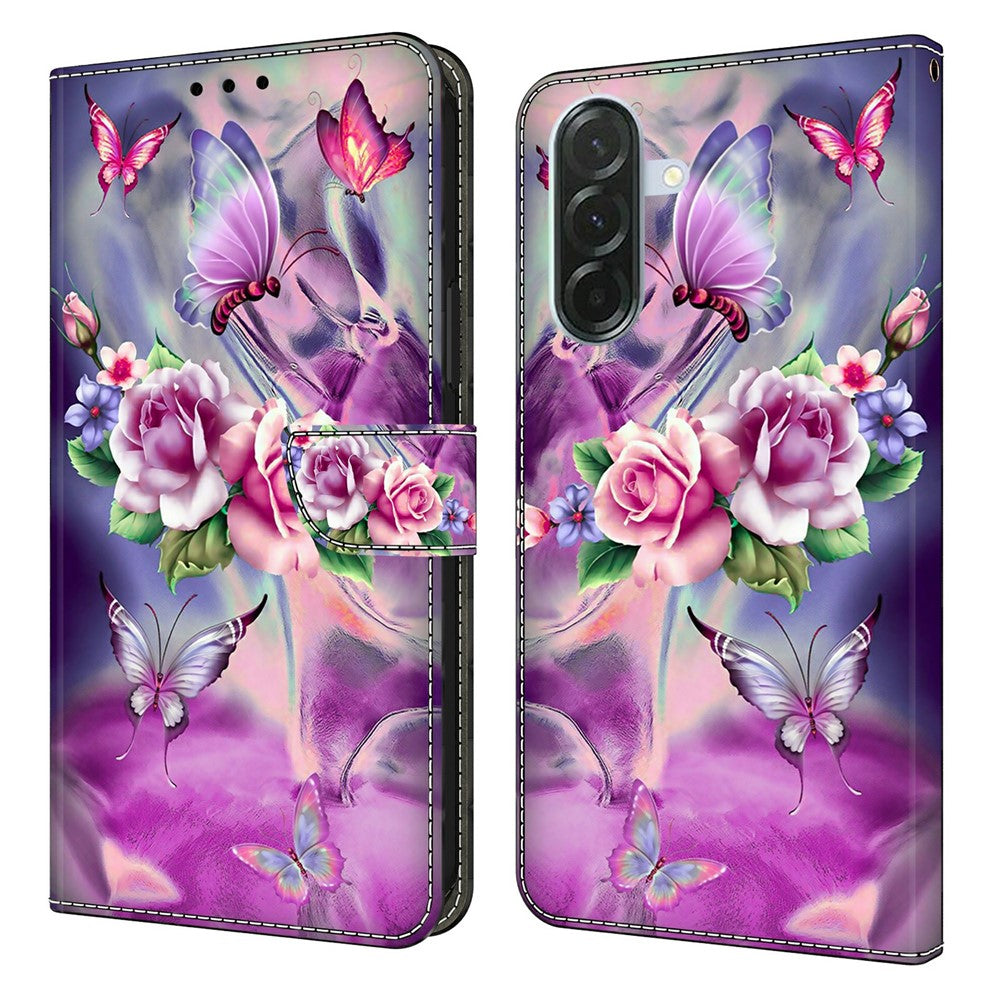 For Samsung Galaxy A37 5G Case 3D Pattern PU Leather Wallet Phone Cover with Stand