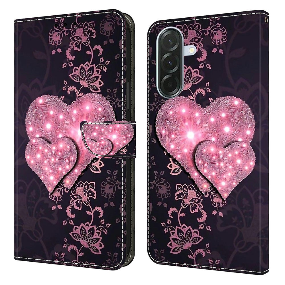 For Samsung Galaxy A37 5G Case 3D Pattern PU Leather Wallet Phone Cover with Stand