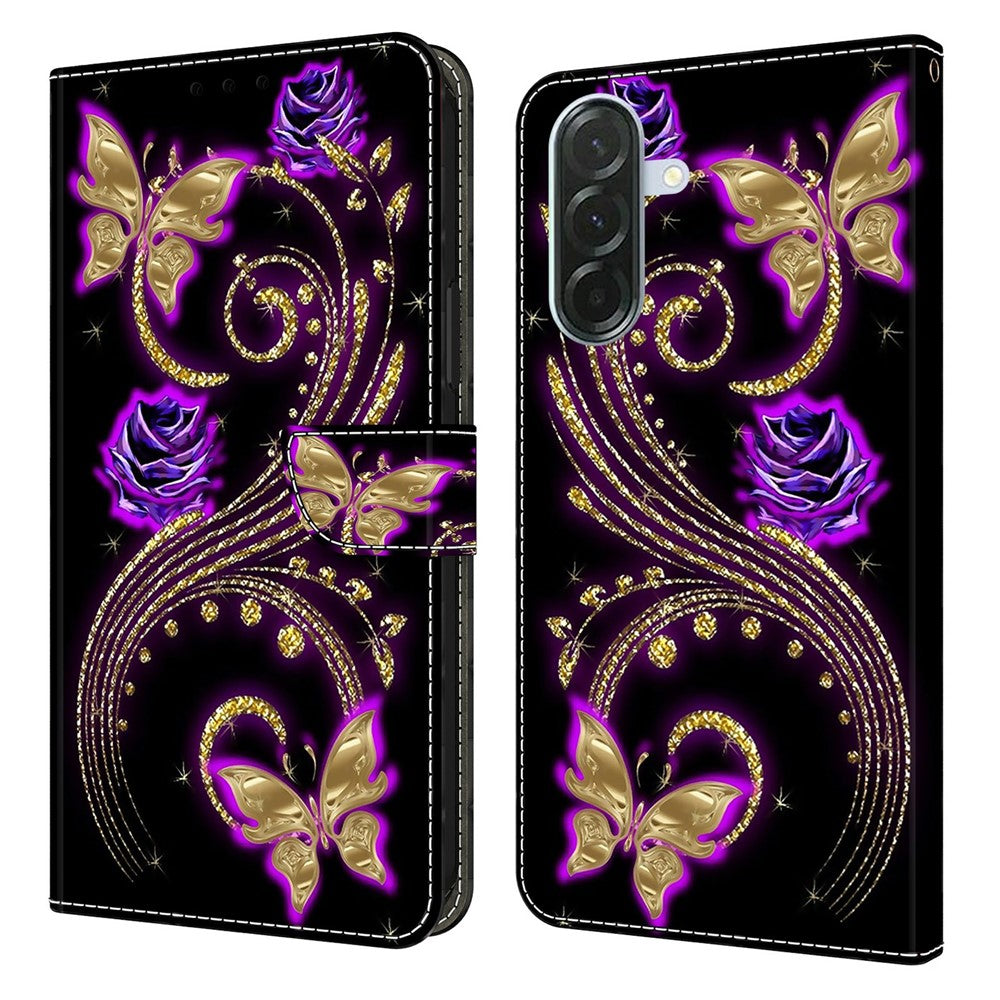 For Samsung Galaxy A37 5G Case 3D Pattern PU Leather Wallet Phone Cover with Stand